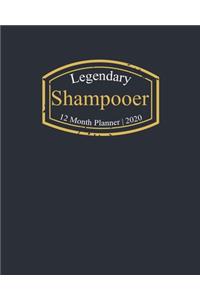 Legendary Shampooer, 12 Month Planner 2020