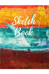 Sketch Book Dot Grid Paper Large Notebook for Drawing, Doodling or Sketching
