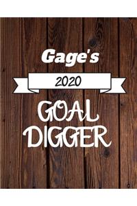 Gage's 2020 Goal Digger