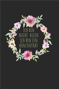 Ich bin nicht klein ich bin ein Konzentrat