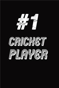 #1 Cricket Player Notebook