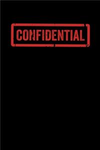 Confidential Top Secret Notebook