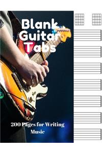 Blank Guitar Tabs