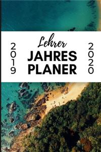 Lehrer Jahres Planer 2019 2020