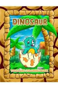 Dinosaur Toddlers Coloring Book