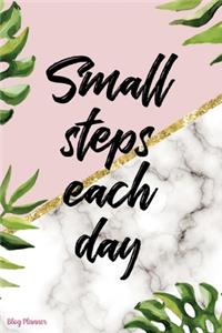 Small Steps Each Day