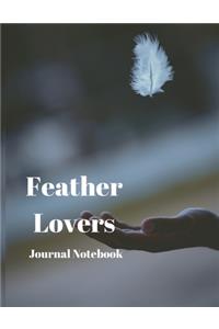 Feather Lovers Journal Notebook