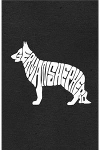 German Shepherd A5 Lined Notebook