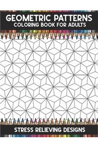 Geometric Pattern Coloring Book for Adults