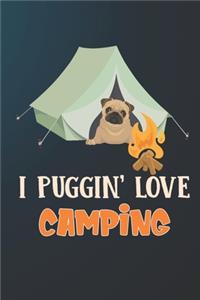 I Puggin Love Camping