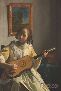 Johannes Vermeer Monthly Planner 2020