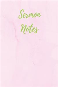 Sermon Notes