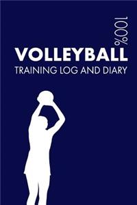 Volleyball Training Log and Diary