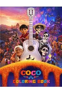 Coco Coloring Book: Coloring Book for Kids and Adults with Fun, Easy, and Relaxing Coloring Pages