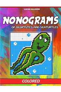 Nonograms of Ocoptuses and Sea turtles