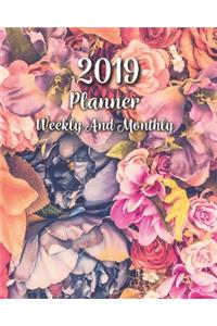 2019 Planner Weekly and Monthly