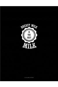 Breast Milk Is the Best Milk: 3 Column Ledger