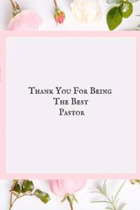 Thank You for Being the Best Pastor