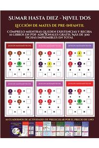 Lección de mates de pre-infantil (Sumar hasta diez - Nivel Dos)