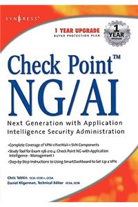 Check Point Next Generation with Application Intelligence Security Administration