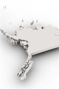 Blank White Map of Alaska Journal