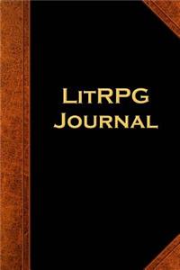 LitRPG Journal Vintage Style: (Notebook, Diary, Blank Book)