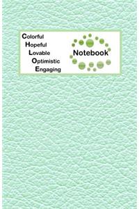 Colorful Hopeful Lovable Optimistic Engaging Notebook