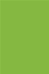 Lime Green 101 - Lined with Margins Notebook (Narrow)