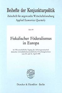 Fiskalischer Foderalismus in Europa