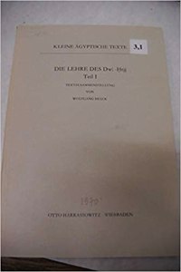 Die Lehre Des Dw3-Htjj