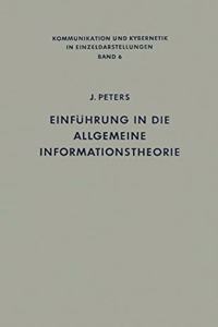Einfuhrung in Die Allgemeine Informationstheorie