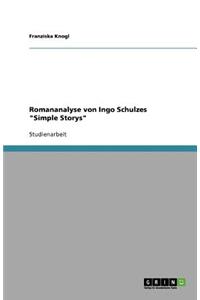 Romananalyse von Ingo Schulzes Simple Storys
