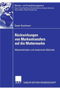 Rückwirkungen Von Markentransfers Auf Die Muttermarke