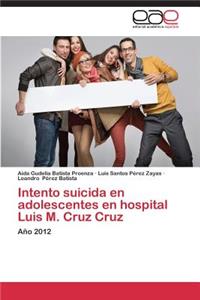 Intento Suicida En Adolescentes En Hospital Luis M. Cruz Cruz