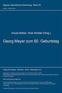 Georg Mayer zum 60. Geburtstag