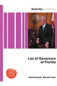List of Governors of Florida
