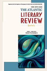 The Atlantic Literary Review (April-June, 2018)