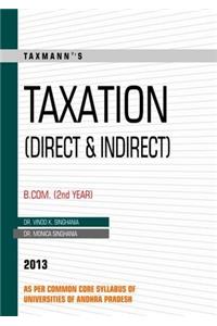 Taxation (Direct and Indirect) (B.Com. IInd Year)