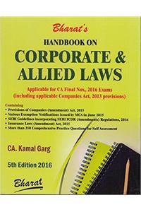 Handbook on Corporate and Allied Laws