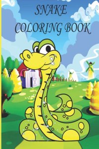 Snake Coloring Book