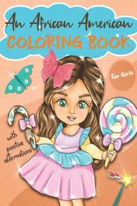 An African American Coloring Book For Girls