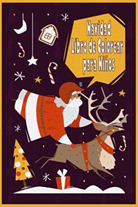 Navidad Libro de colorear para niños