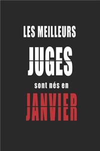 Les Meilleurs Juges sont nés en Janvier carnet de notes