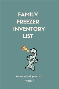Family Freezer Inventory List, Know What You Got There!
