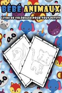 Livre de coloriage bébé animaux pour les tout petits