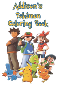 Addison's Pokemon Coloring Books