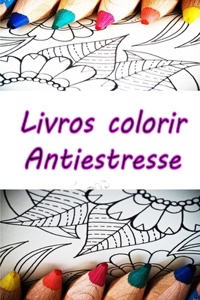 livros colorir antiestresse