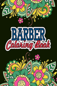 Barber Coloring Book