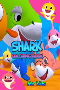 Shark Coloring Book For Kids