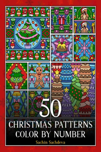 Christmas Patterns Color by Number